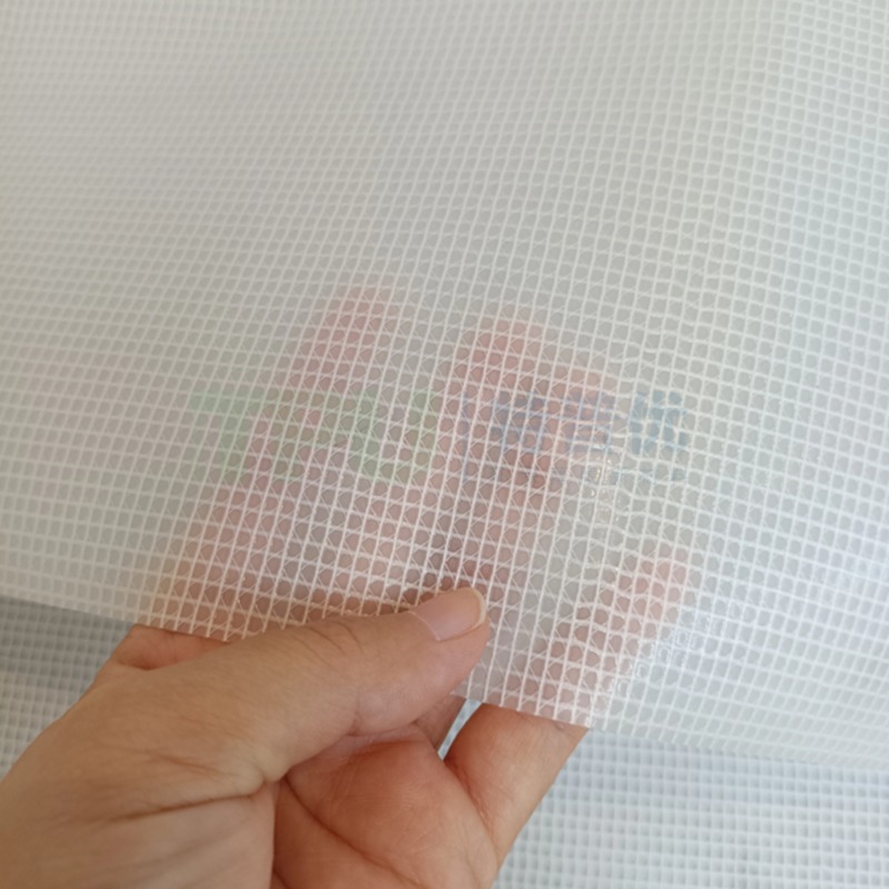 TPU laminated mesh fabric supplied by GREEN TPU providing flexible durable and high quality material for industrial and outdoor applications