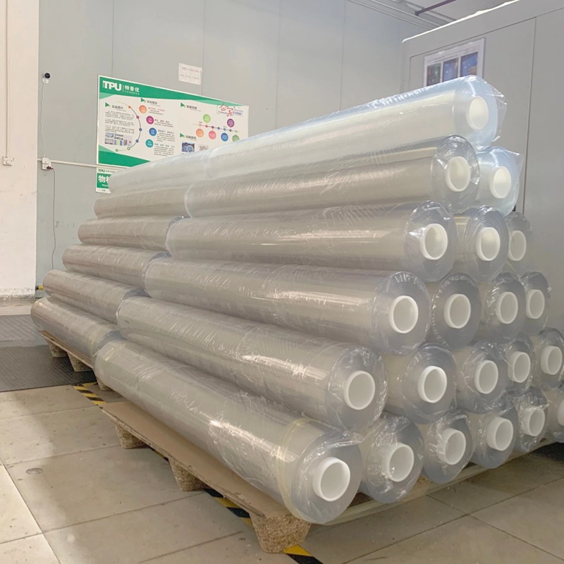 Precision-engineered TPU film material with superior sealing performance and compatibility with ultrasonic welding.