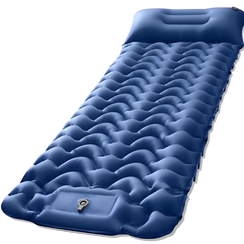 TPU material perfectly welded on inflatable beds, maintaining flexibility and airtight integrity.