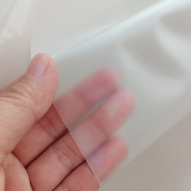 Transparent matte TPU film for car seat ventilation bags offering flexible durable flame retardant and environmentally friendly base material ideal for OEM production